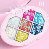7 Color Eyes Sequin Glitters