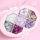 7 Color Eyes Sequin Glitters